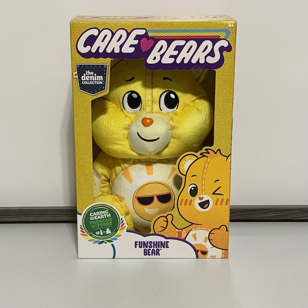 Care Bears Funshine Bear 14" Plush-New